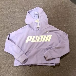 Puma crop hoodie